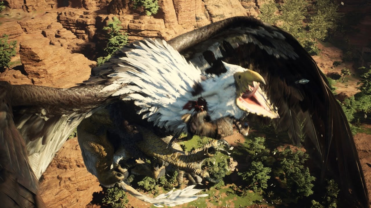 Dragon's Dogma 2 - Griffin Attack - PC DLSS Enabled Gameplay