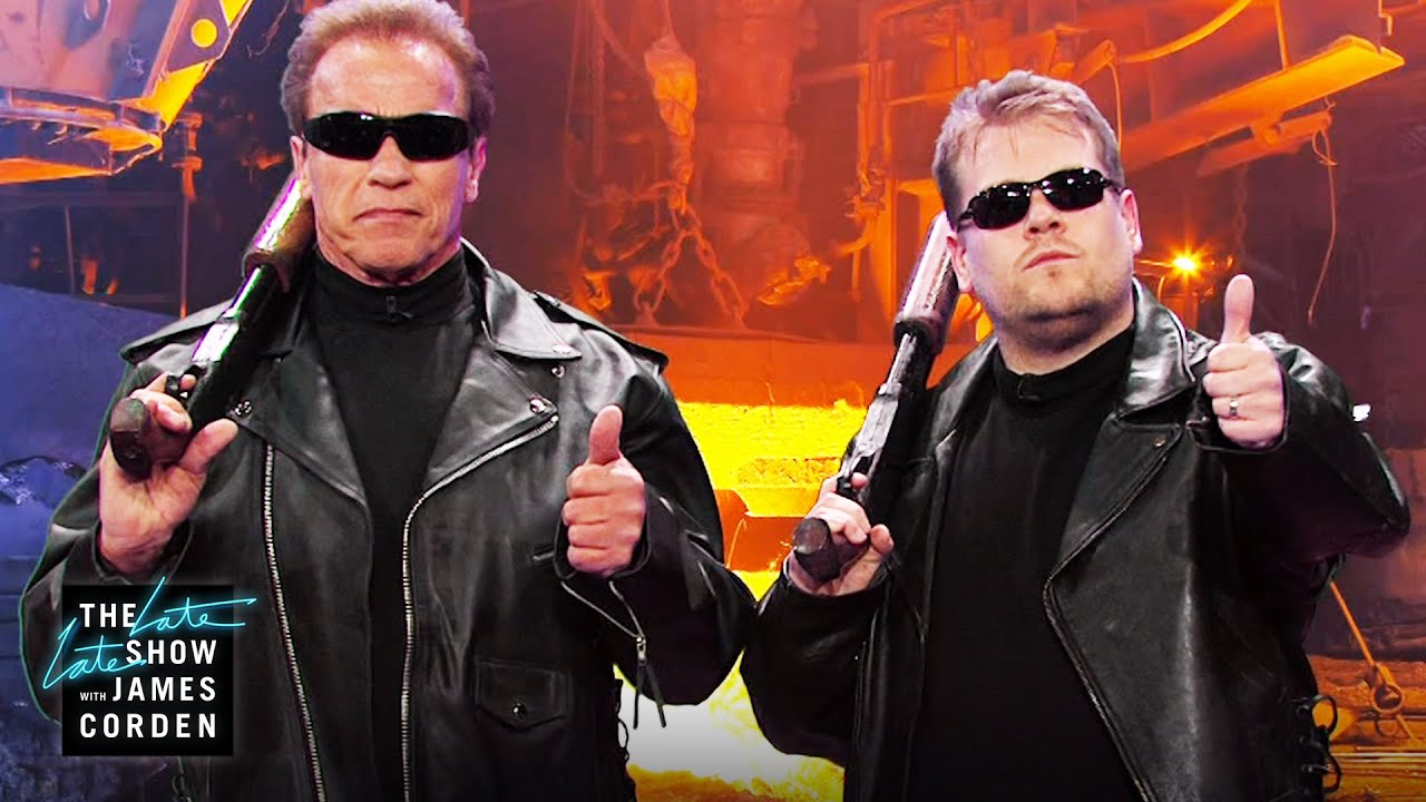 Arnold Acts Out His Films In 6 Minutes