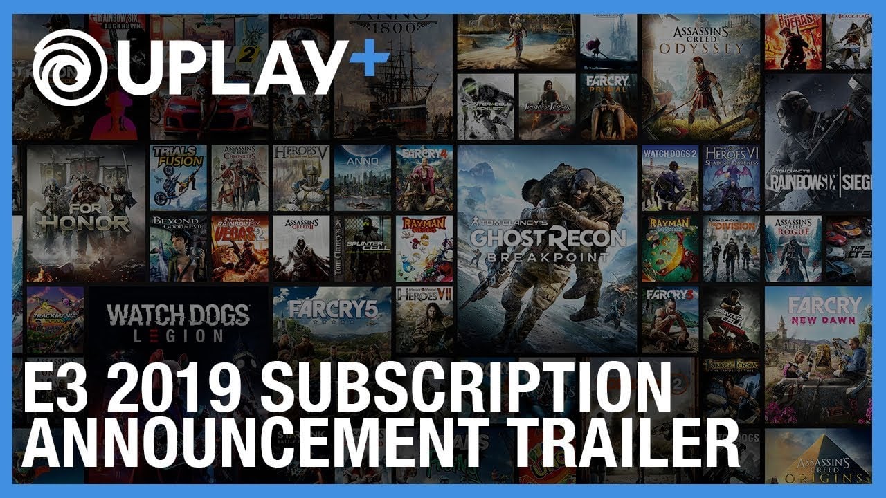 E3 2019: Uplay+ Subscription Announcement | Trailer | Ubisoft [NA]