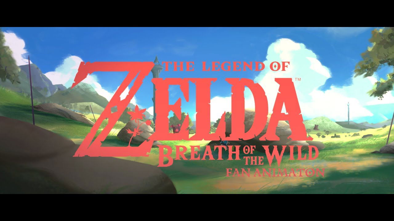 Fan animation of Zelda