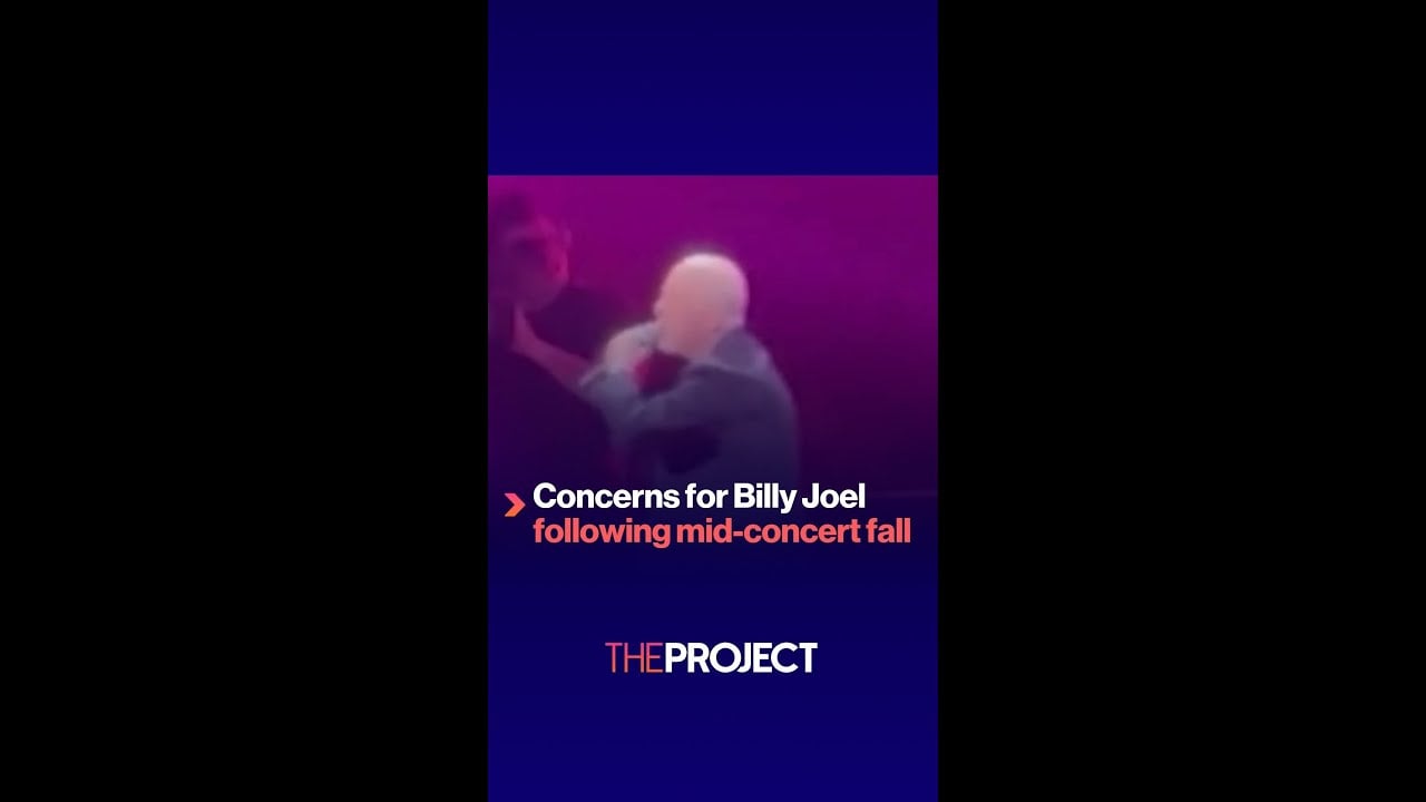 Concerns for Billy Joel following mid-concert fall
