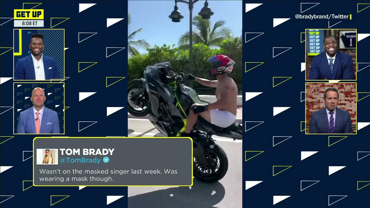 Tom Brady responded to The Masked Singer theory 🎭 | Get Up
