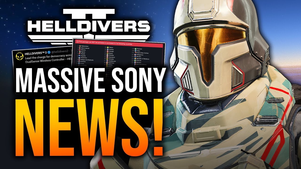 Helldivers 2 - Regions Are Unblocked! SONY News & SEAF Team!