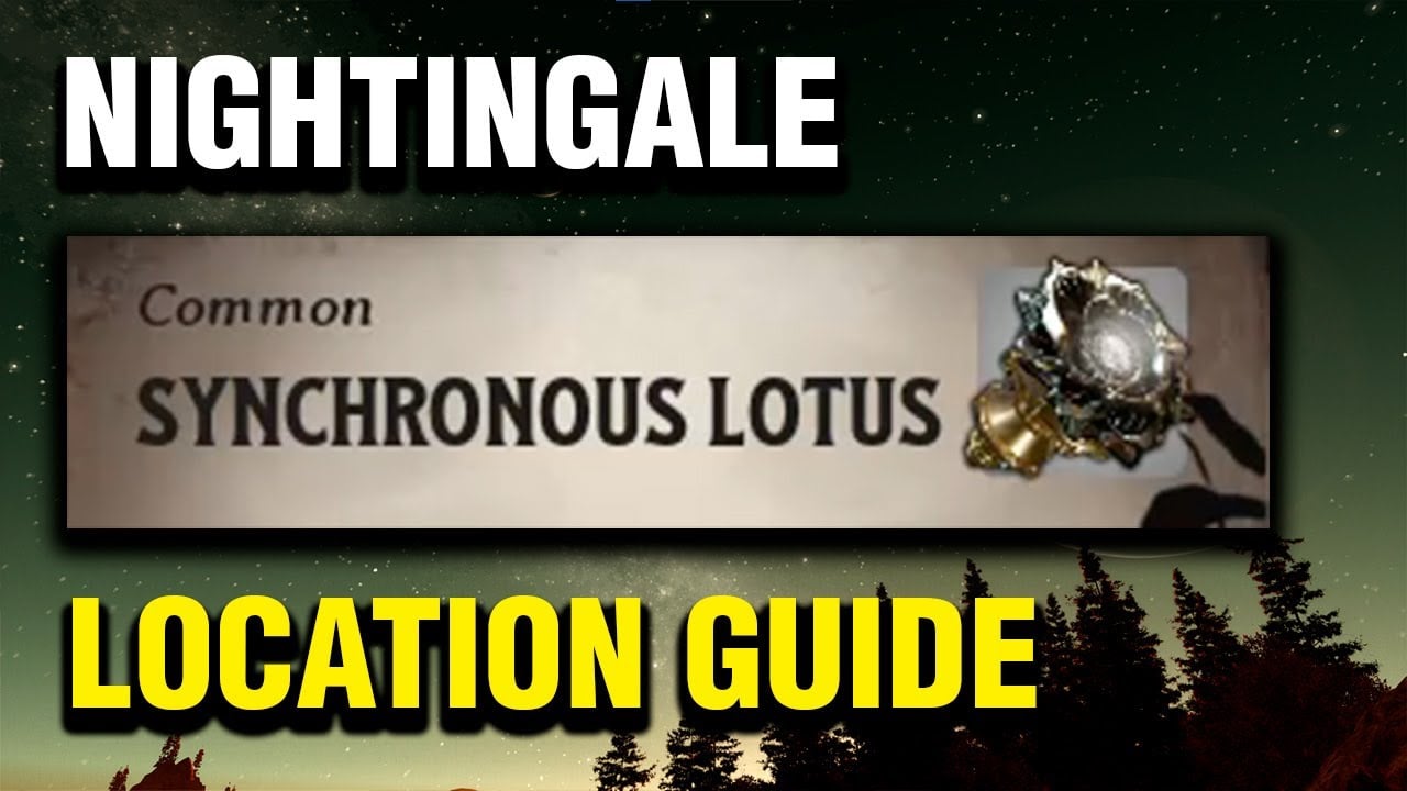 Where To Find Synchronous Lotus In Nightingale