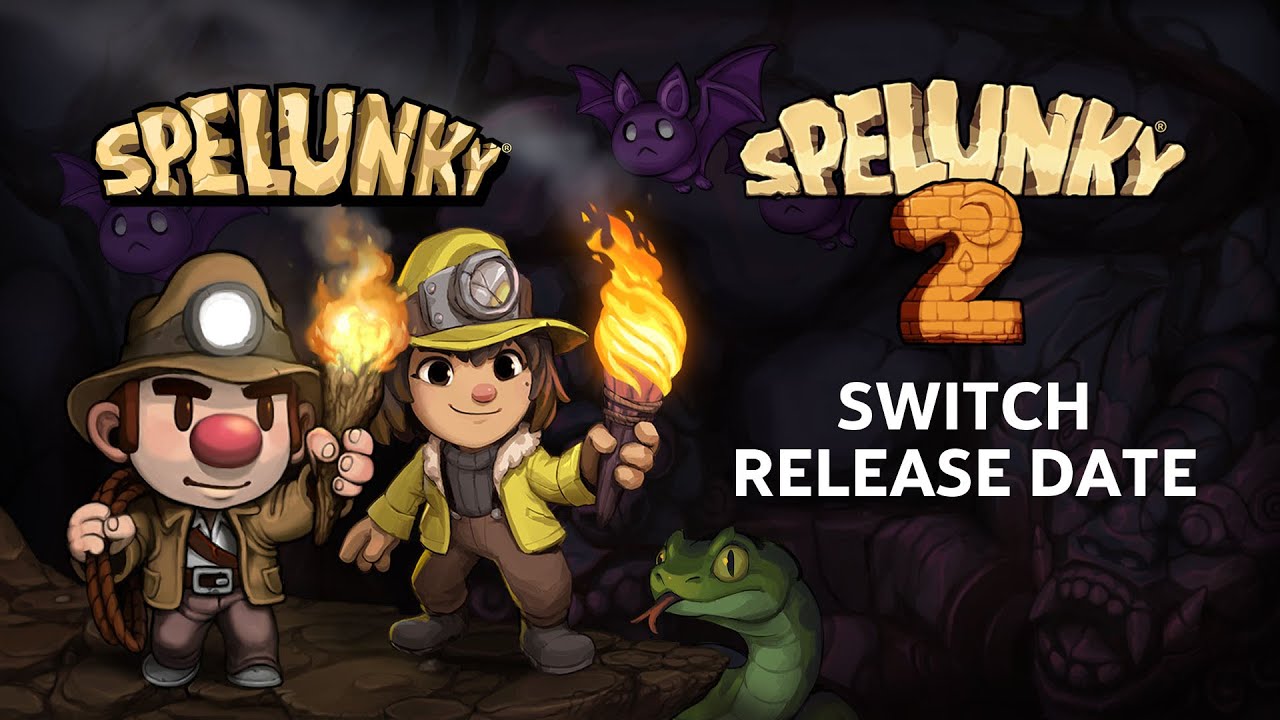 Spelunky and Spelunky 2 - Switch Release Date Announcement