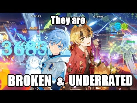 Reverse-Melt Chongyun & Burgeon Thoma ARE BROKEN | 3.7 Spiral Abyss Floor 12 | F2P 9 STAR EASY CLEAR