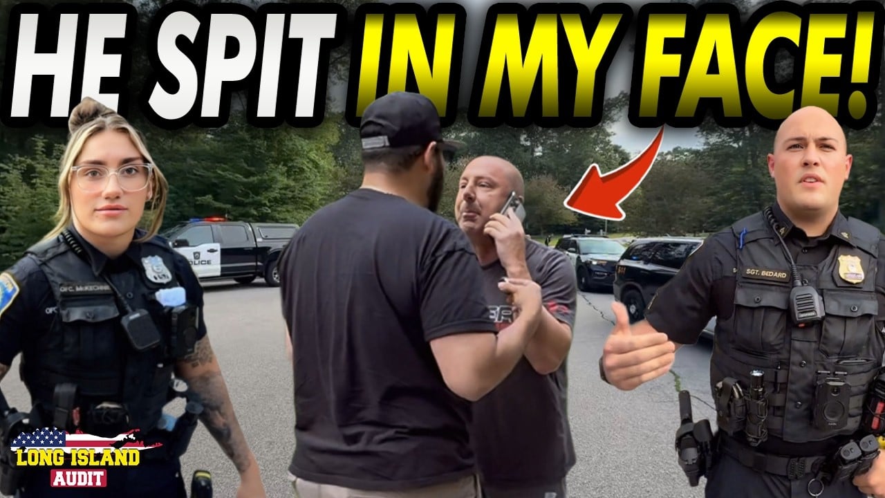 Unhinged Cop SPITS In My Face, Draws His GUN & I Get Arrested? UNREAL.