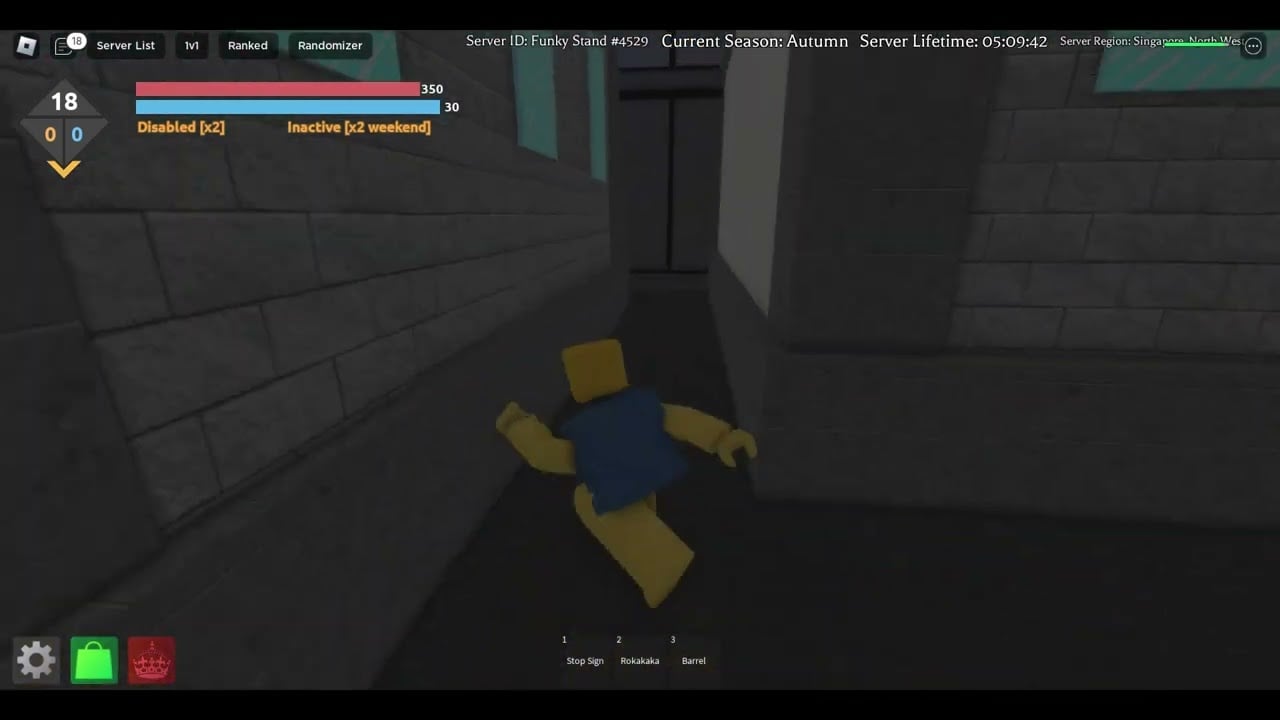Olivier Location, Dark Alley Maze - Roblox Sakura Stand
