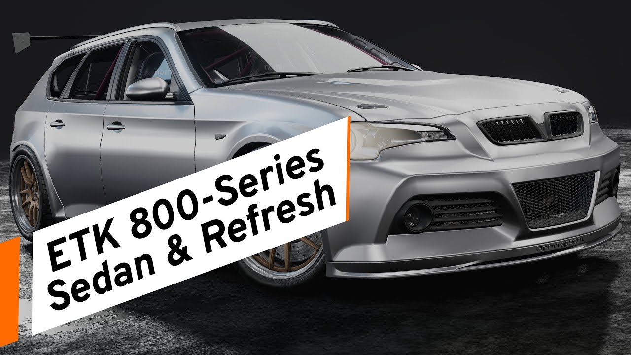 BeamNG.drive - ETK 800 Series Sedan & Refresh