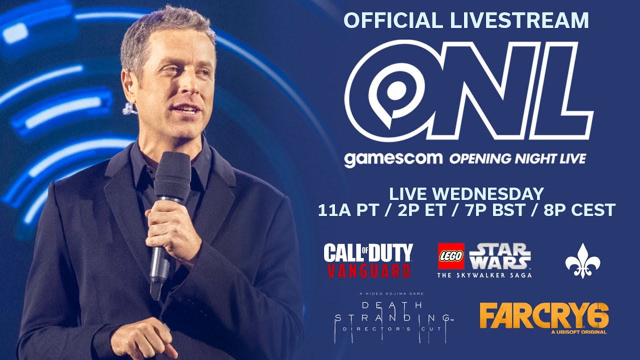 Gamescom: Opening Night Live 2021 (Official Livestream - TODAY with Saints Row, Call of Duty)