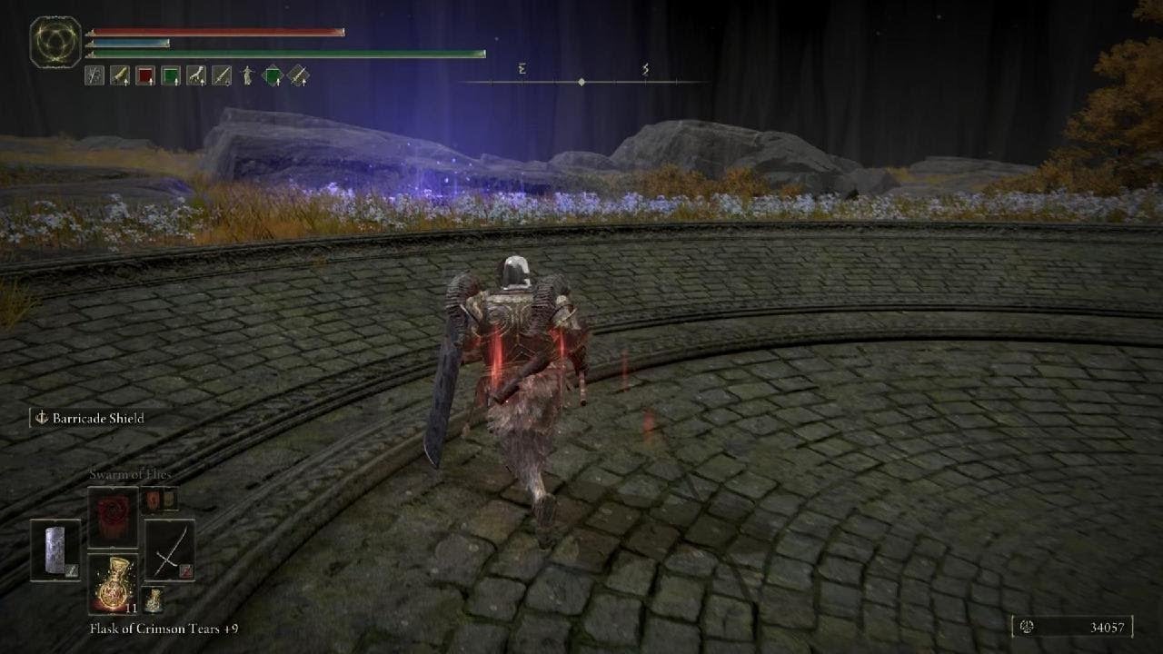ELDEN RING Godefroy the Grafted vs Barricade Shield (post nerf)