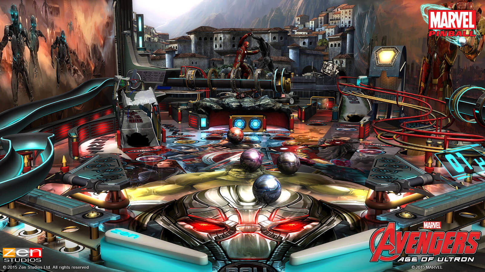 Avengers: Age of Ultron Pinball