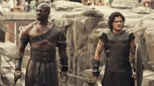 Seen here next to Jon Snow, about to fight against Maximus. I may be confusing my movies and TV by now.