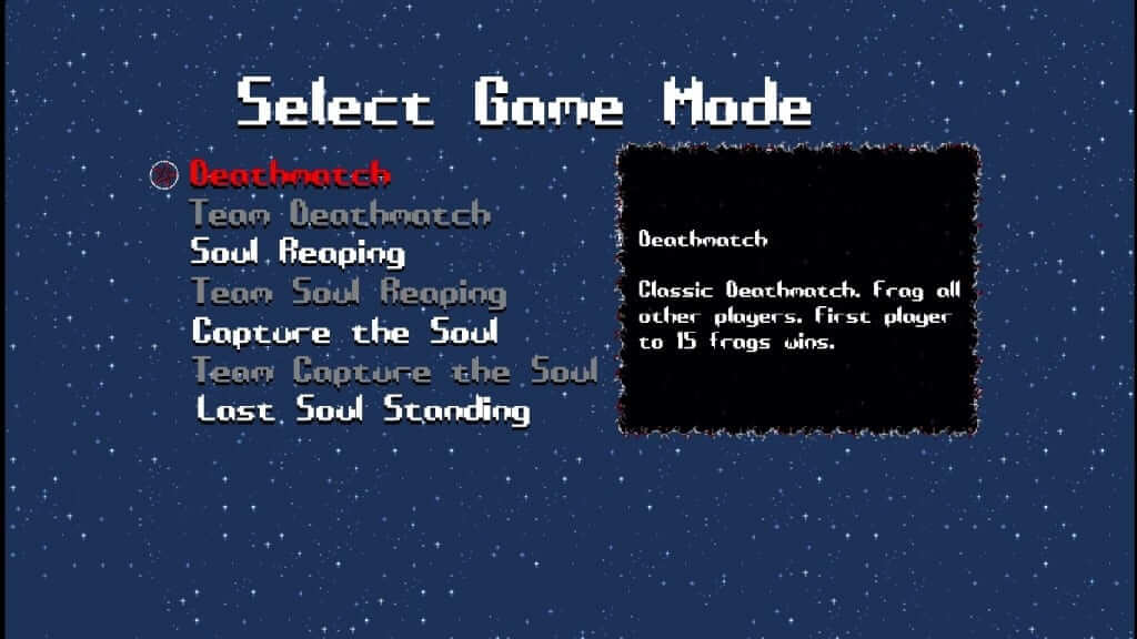 SelectGameModescreen