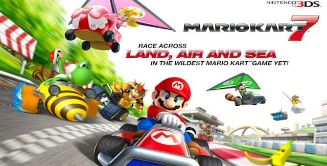 Mario Kart 7 is included with the Nintendo 2DS for the low price of $99.99.