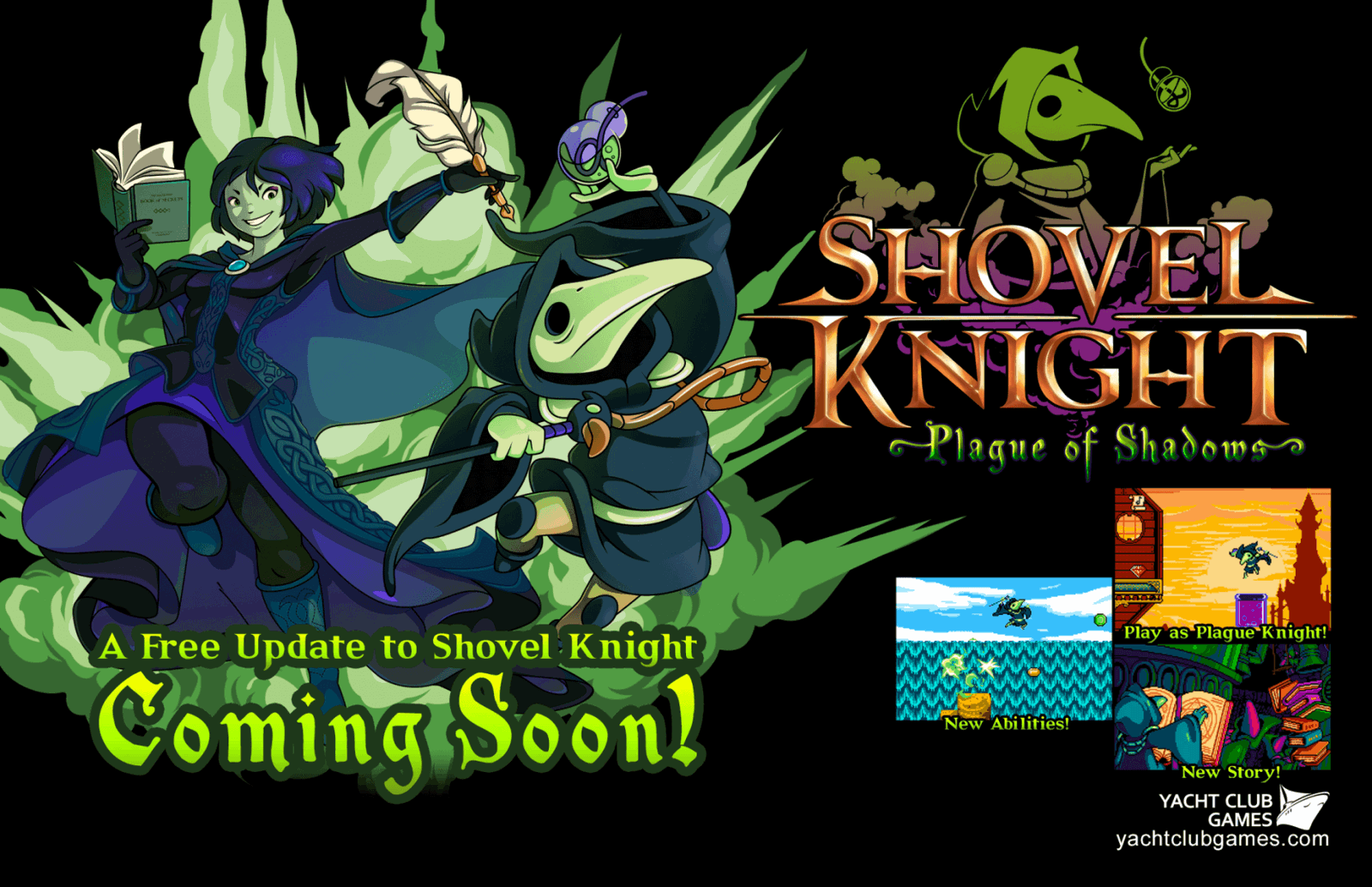 Shovel Knight Plague of Shadows