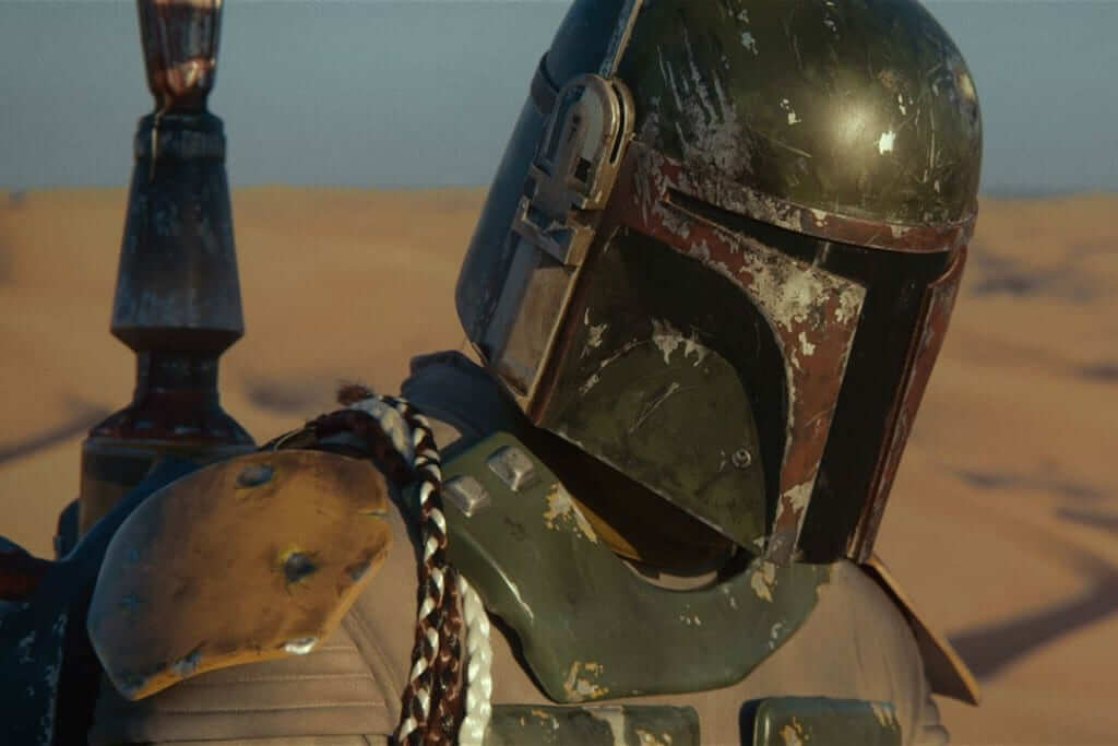 Boba Fett upper torso in mandalorian armor from return of the jedi