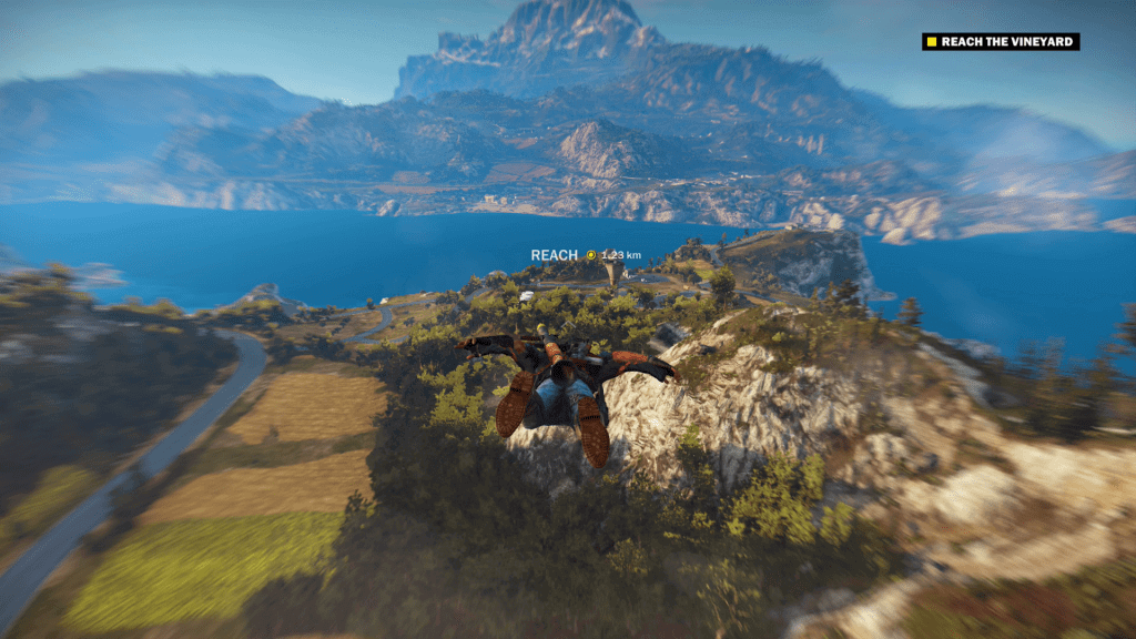 Gliding in Just Cause 3