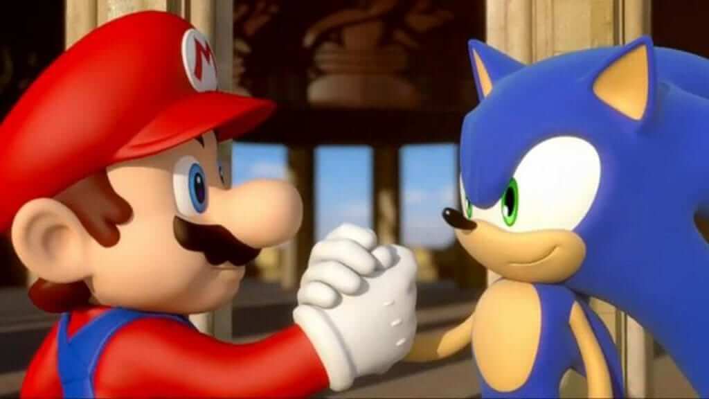 "May the best-a plumber win!" "Right, let's have a - hey wait a second!"