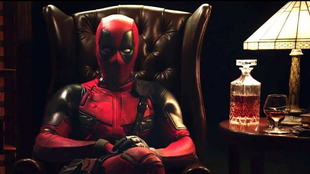 Deadpool relaxing