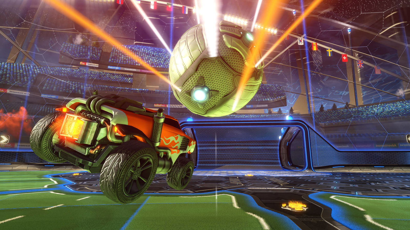 Rocket League Action