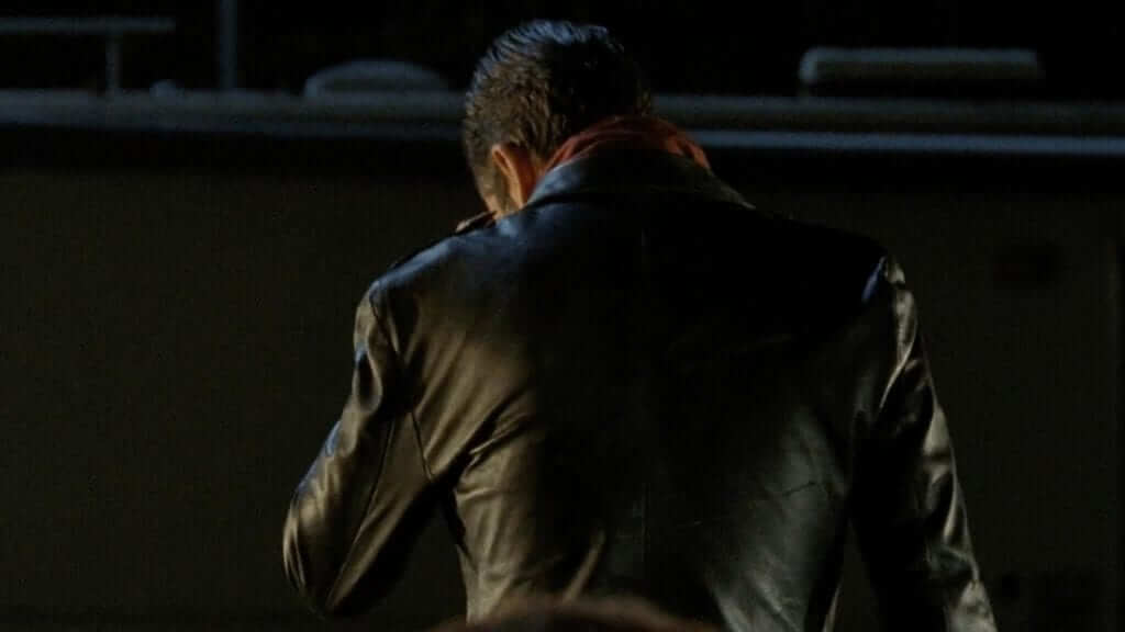 Negan on The Walking Dead