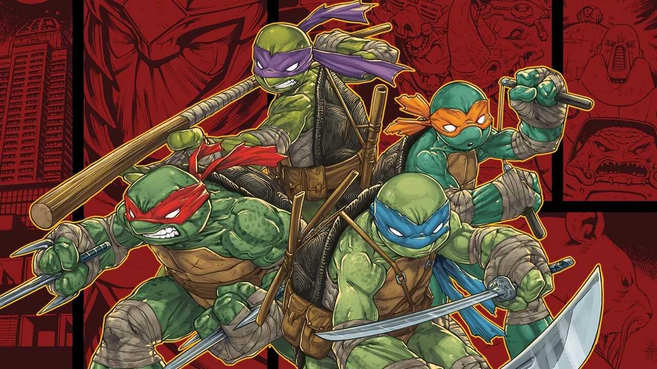 TMNT Mutants in Manhattan Logo