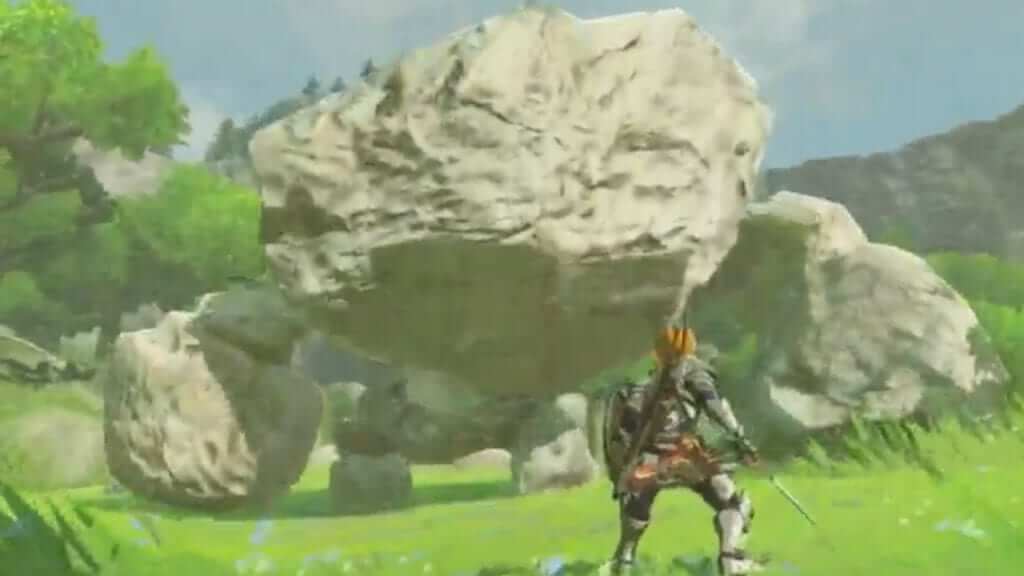 Could this be a boss encounter? Link might want to try something other than that sword he's holding.