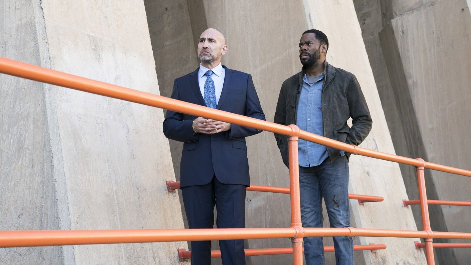 Colman Domingo as Victor Strand, Jason Manuel Olazabal as Dante Esquivel - Fear the Walking Dead