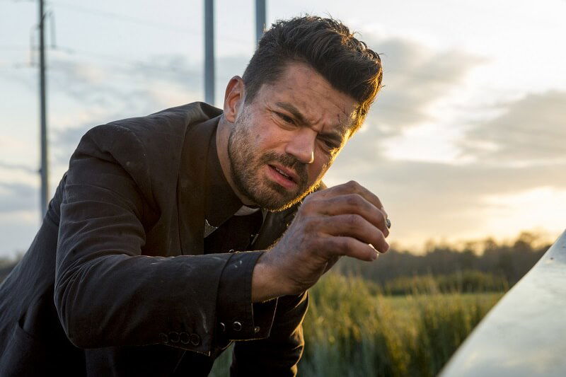 Dominic Cooper as Jesse Custer - Preacher _ Season 2, Episode 1 - Photo Credit: Skip Bolen/AMC/Sony Pictures Television