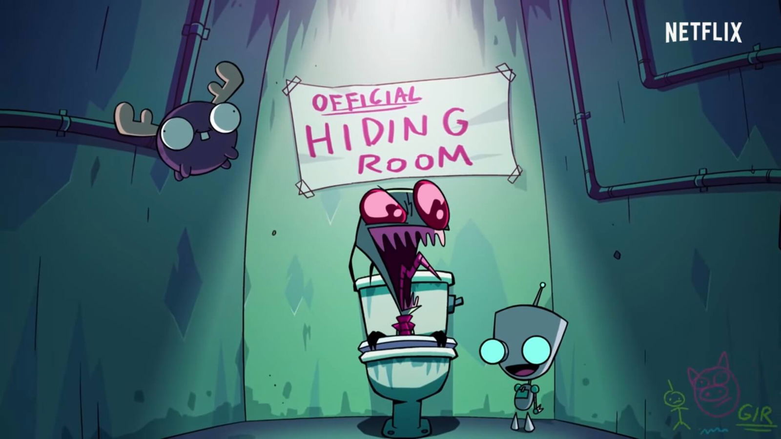 invader zim, netflix