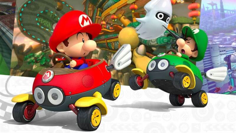 Mario Kart image, which Mario Kart Tour is apart of the franchise