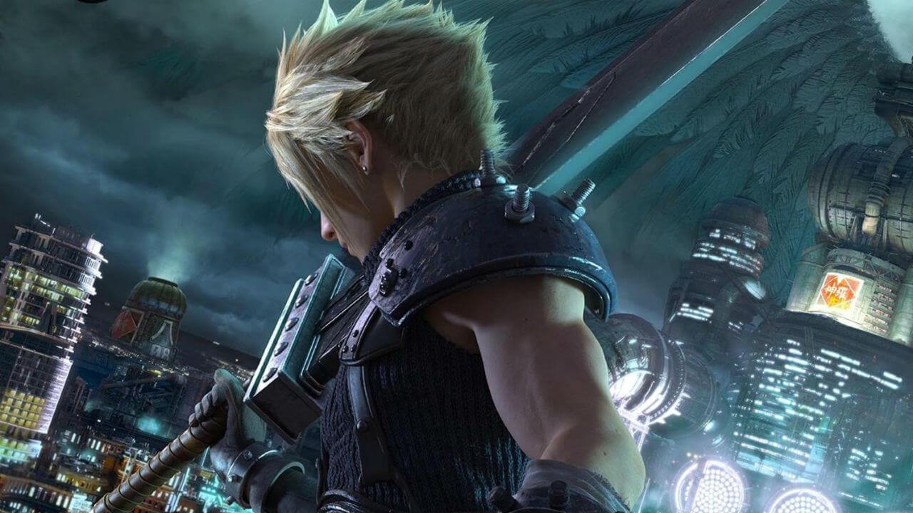 Final Fantasy VII remake Cloud posing