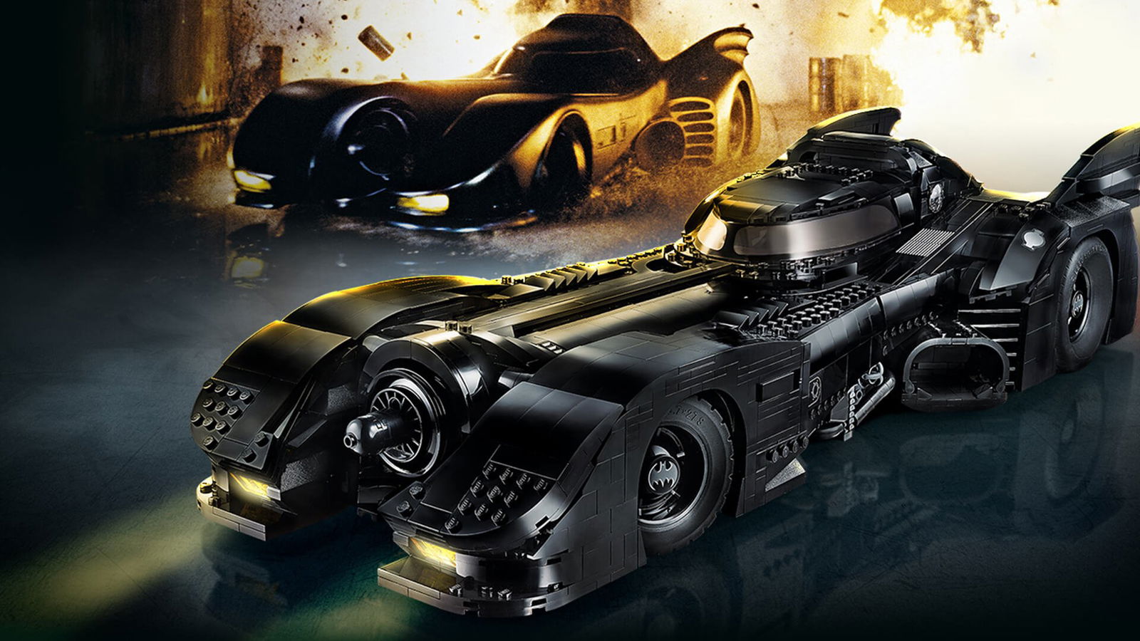 1989 Batmobile Lego Set