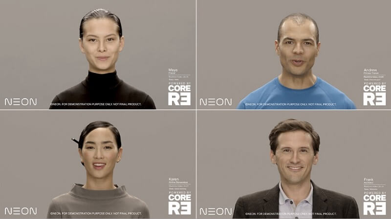 artificial human Neon
