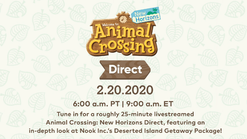 animal crossing direct