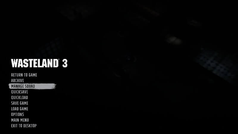 Wasteland 3 Respec