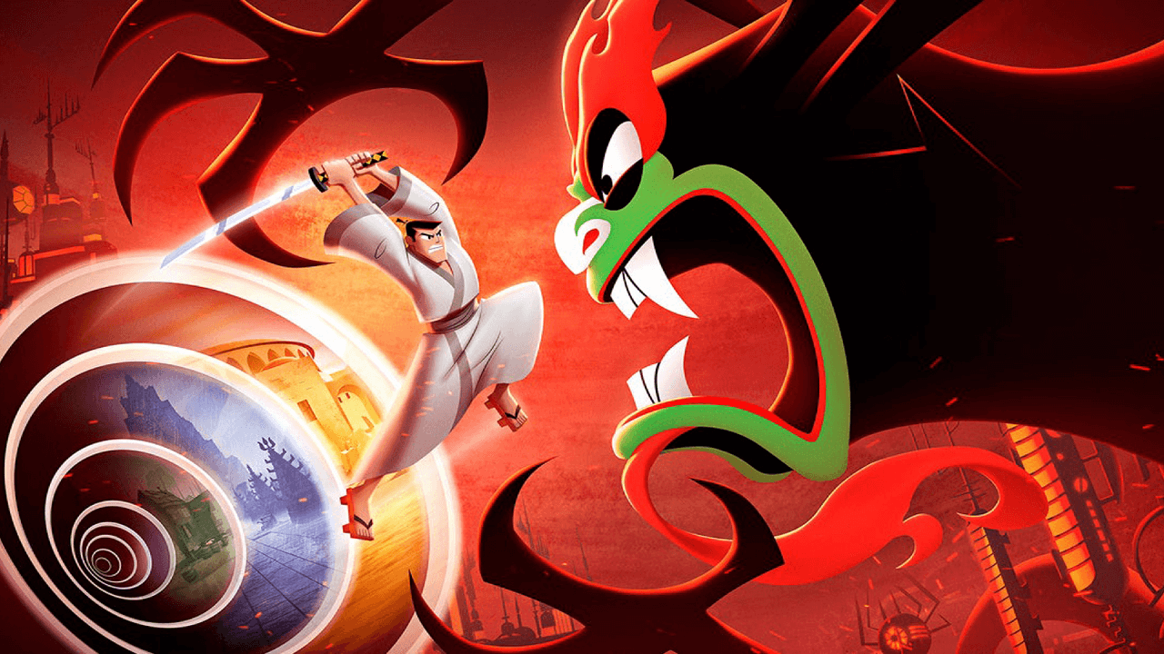 Samurai Jack Battle Through Time Portal Aku