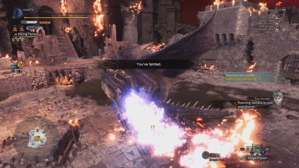 Phase 3 Fight in MHW Iceborne