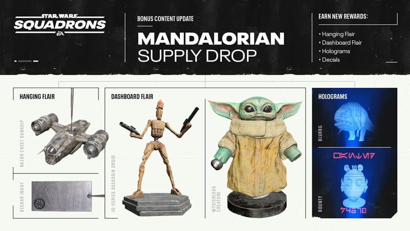 Star Wars: Squadrons DLC Baby Yoda