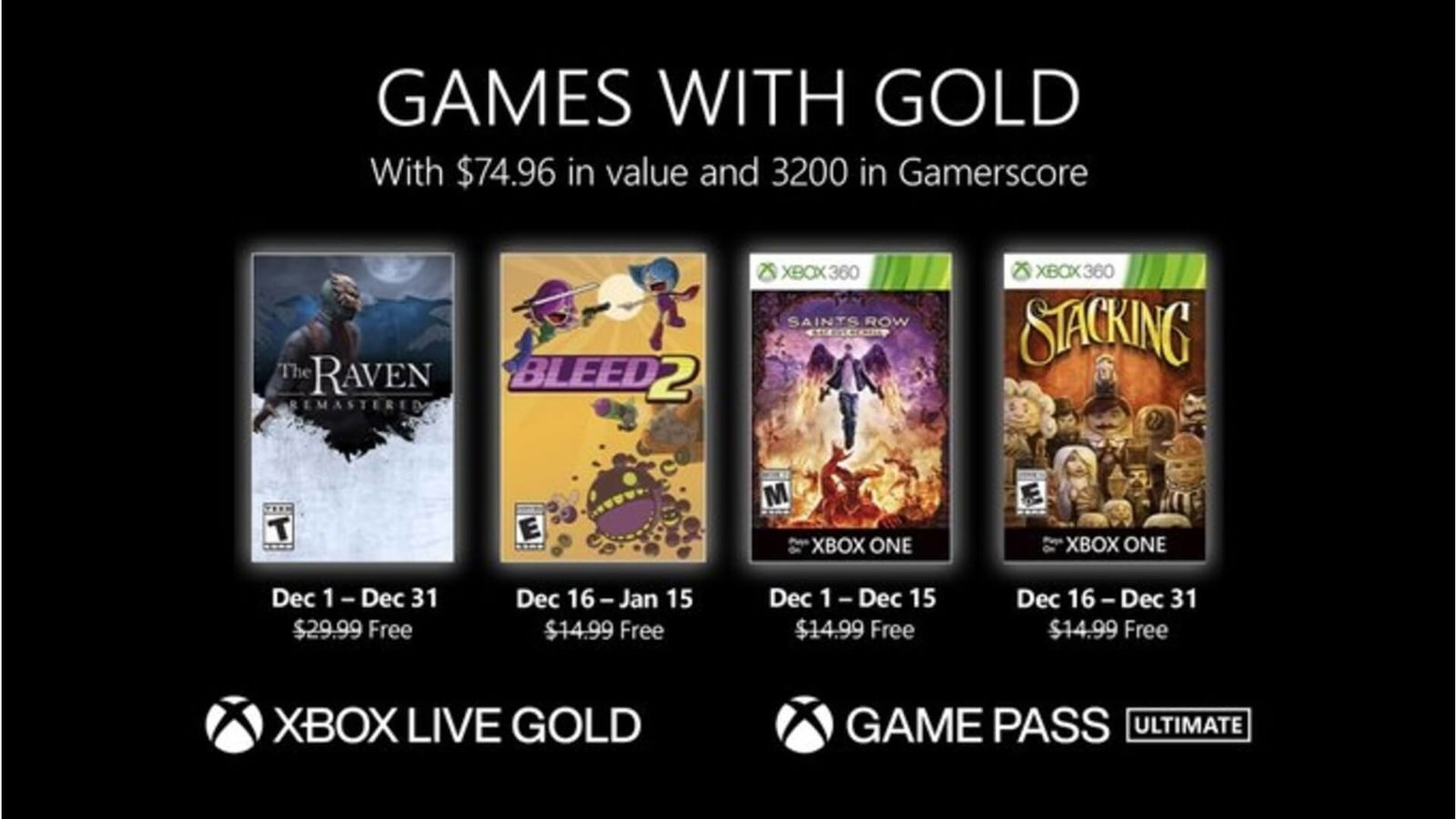 Xbox Games With Gold Gat out of Hell