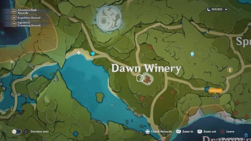 Mist Flower location in Genshin Impact