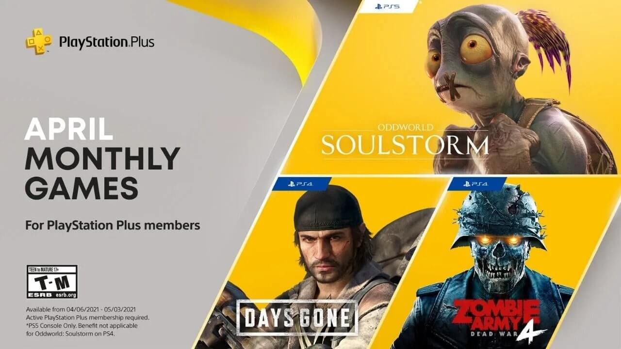 PlayStation Plus, April