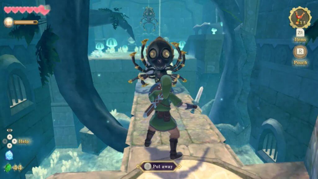 Skyward Sword HD Spiders