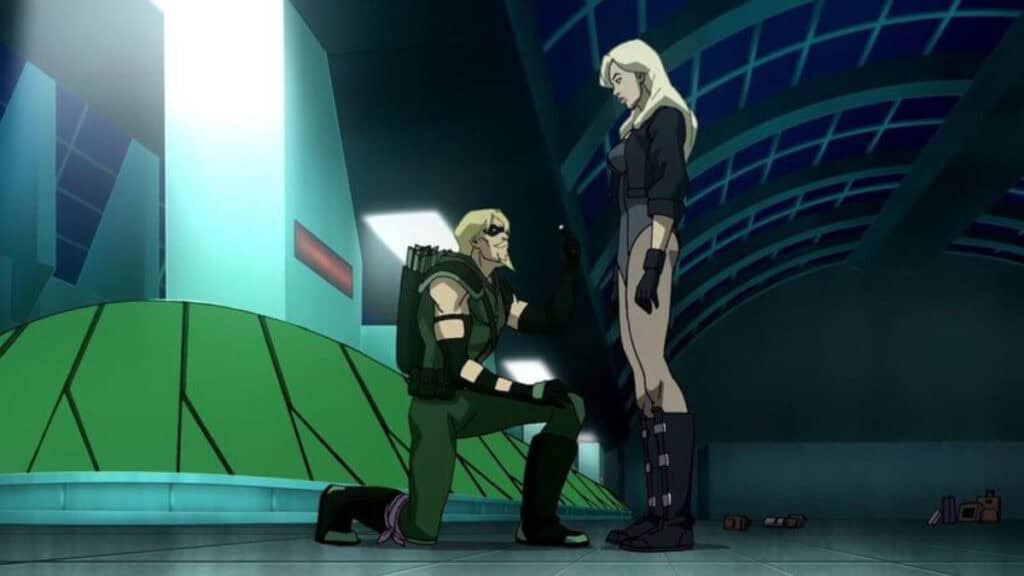 Black Canary and Green Arrow in DC Showcase (2010)