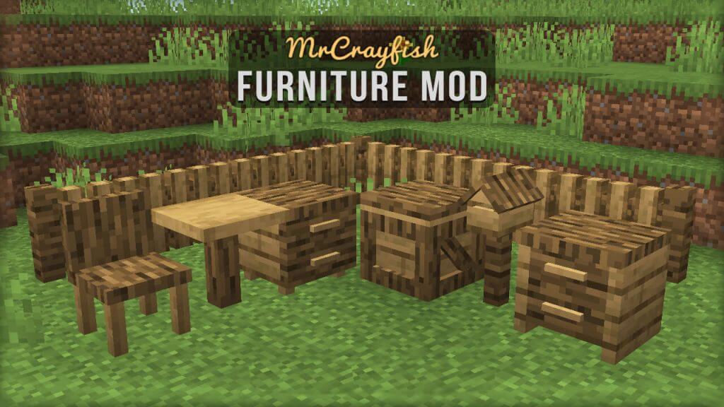 Minecraft MrCrayfish's Furniture Mod