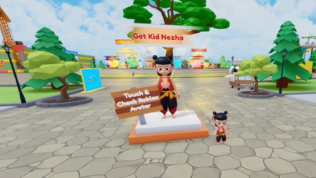 roblox kid nezha luobo keyart