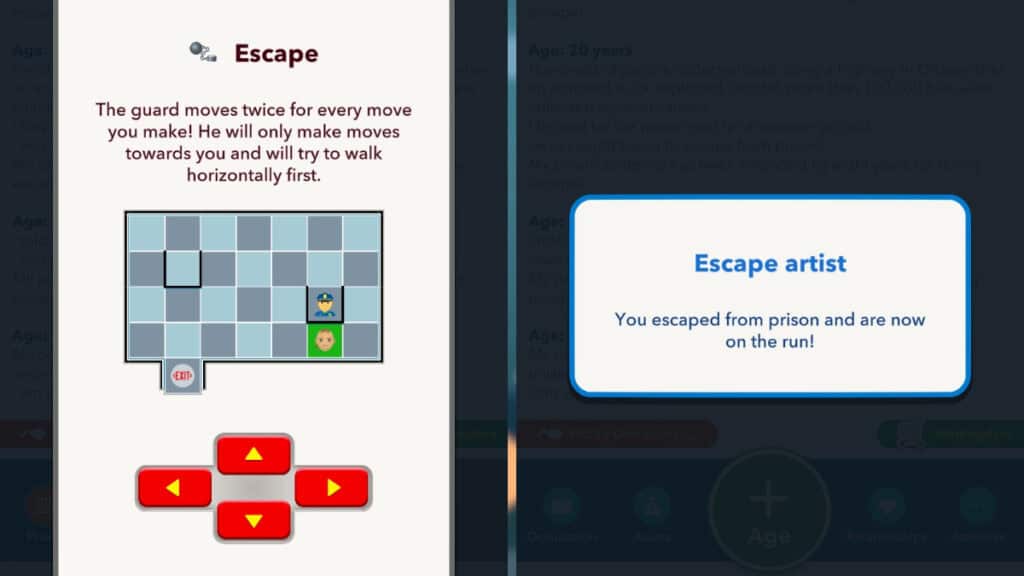 prison escape grid bitlife