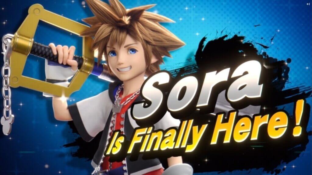 Sora from Kingdom Hearts Super Smash Bros. ultimate