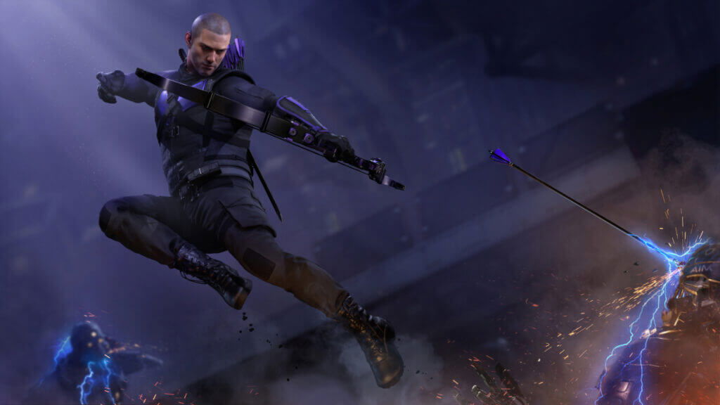 marvel avengers hawkeye